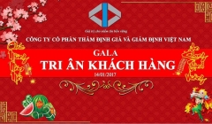 Thẩm định giá VVI tổng kết năm 2016 và Tri ân khách hàng